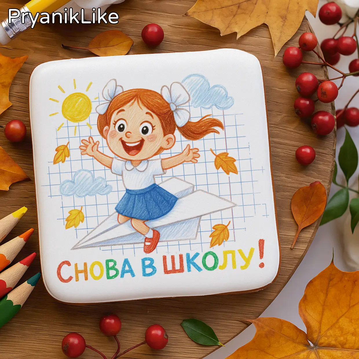 (2025) Рисунок цветными карандашами